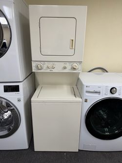 24” width Kenmore Stacked Washer Dryer Unit