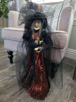 Karen Didion Vintage Witch Doll Halloween
