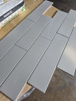 4x16 Gray Wall Tile