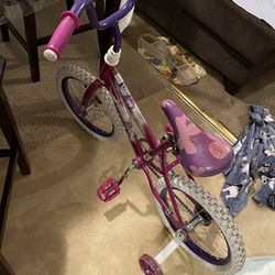 Huffy Girl Bike  - Size 16 — $20 FIRM