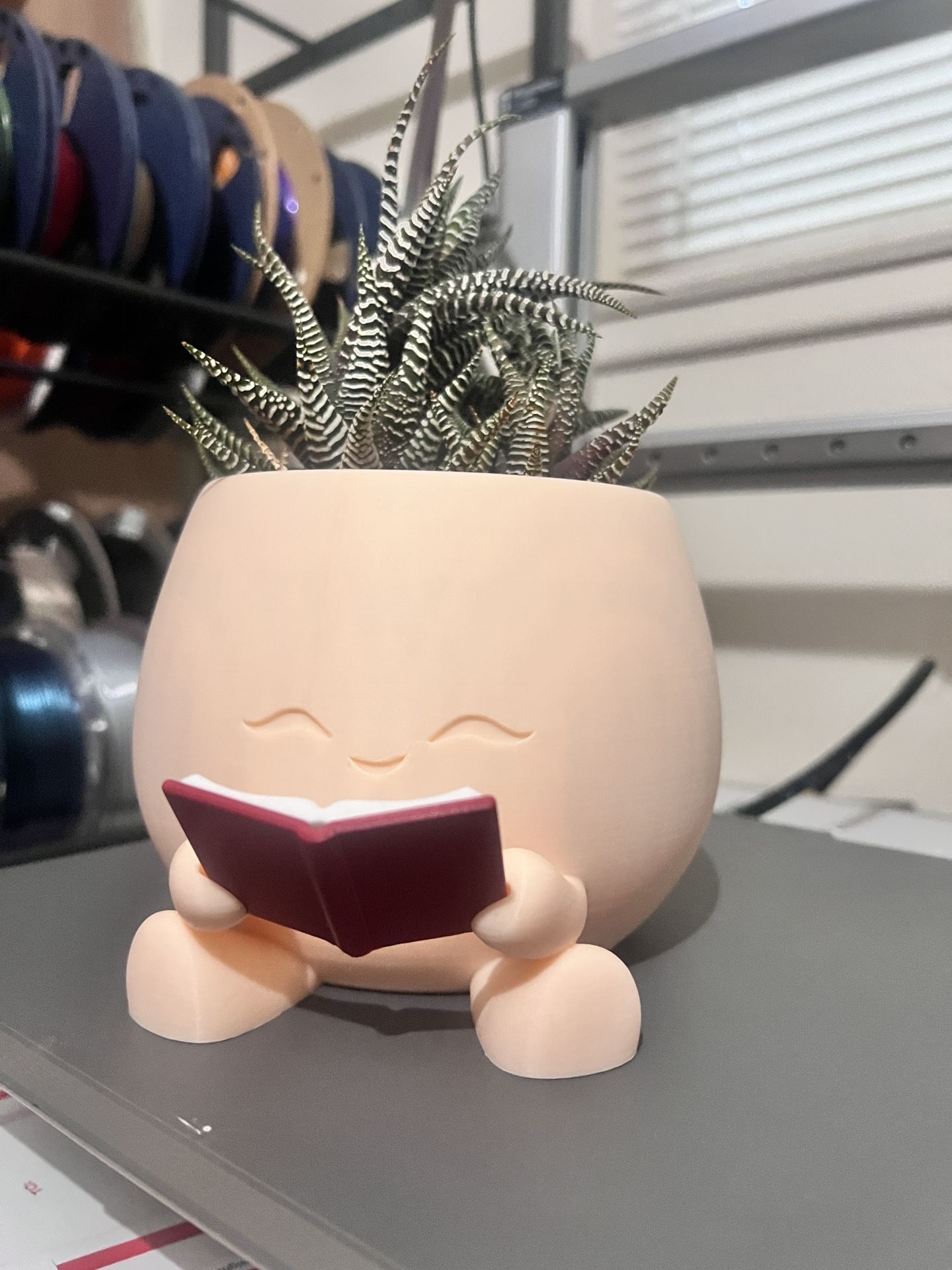 Book Buddy Planter – LARGE Version