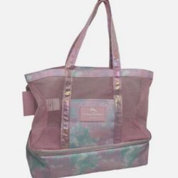 Kids Mesh Tote With Insulated Bottom