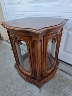 Antique lighted Table