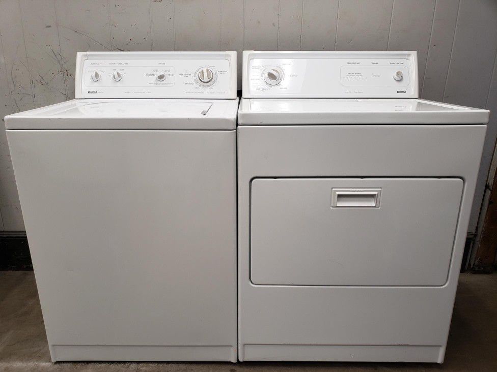 Kenmore Work Horse Washer And Dryer Delivery Available