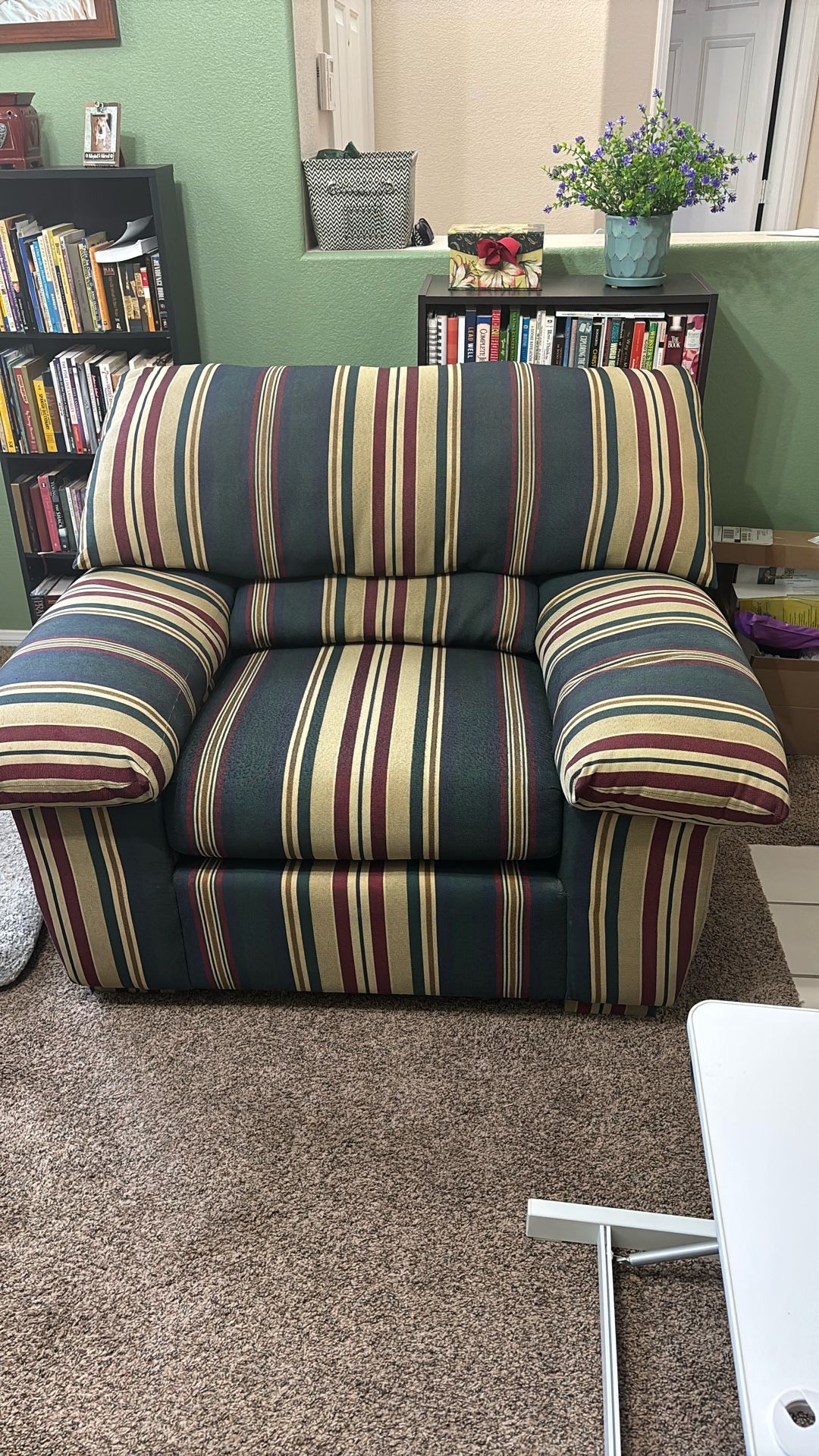 Oversized Chair & Ottoman