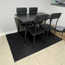 Table and Rug 