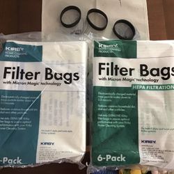 Kirby Hepa Filter Bags And Belts ( For Kirby Diamond-series Edition) And Many Other Kirby Editions 