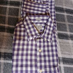 J Crew purple and white  small
