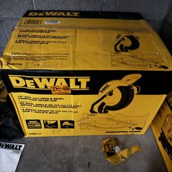 Dewalt 12” Miter Saw 15 Amp Single Bevel