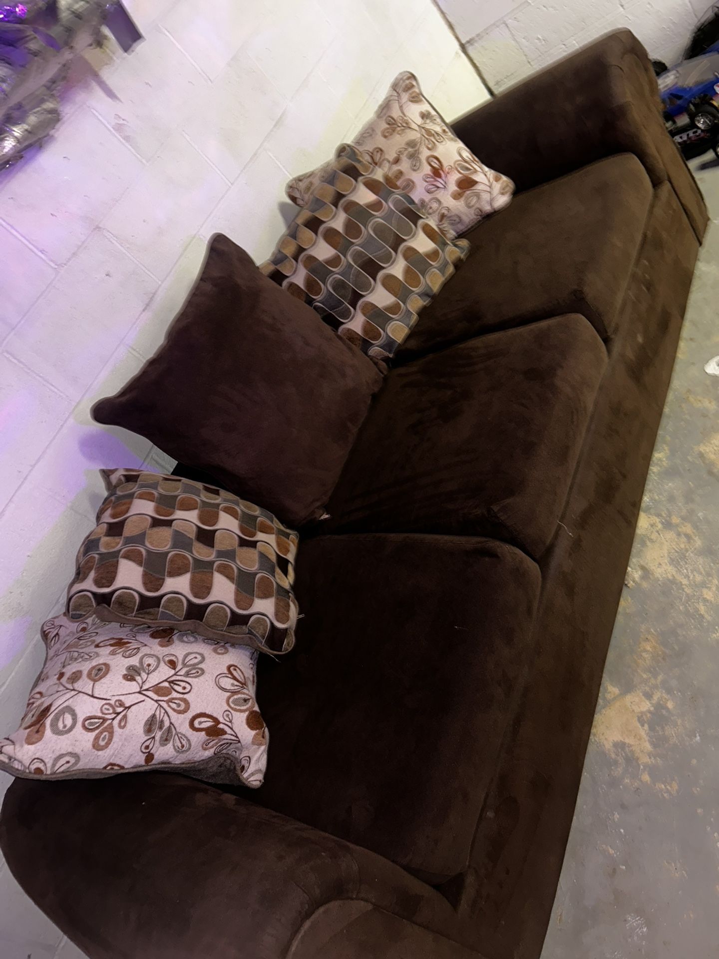 Brown Couch Set