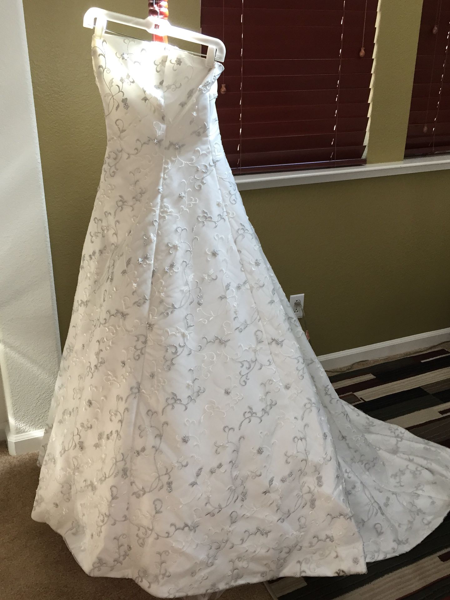 David’s Bridal Santa Monica Sleeveless Dress