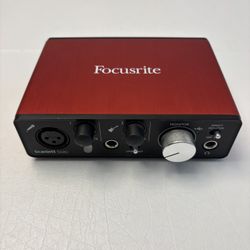 Focusrite 2nd Generation Scarlett Solo USB Audio Interface