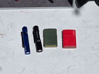 Flash light and zippo