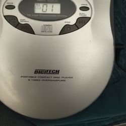 Digitech Portable Compact Disc Player