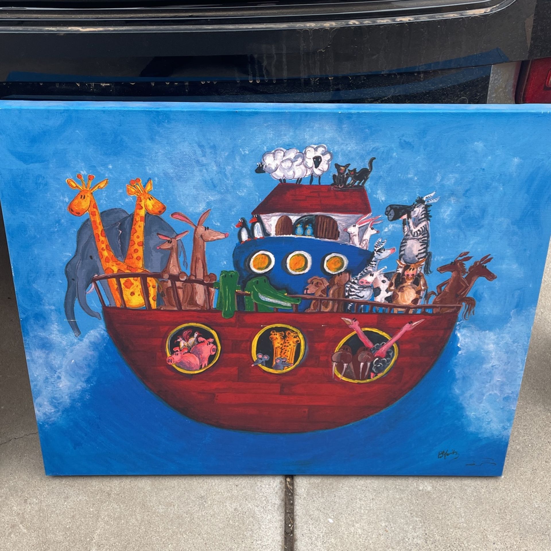 Noah’s Ark Painting