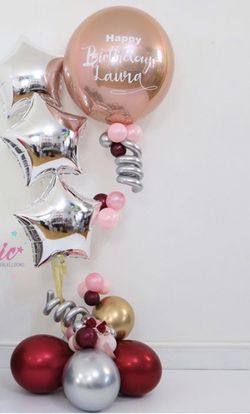 Balloons bouquet- Happy Birthday