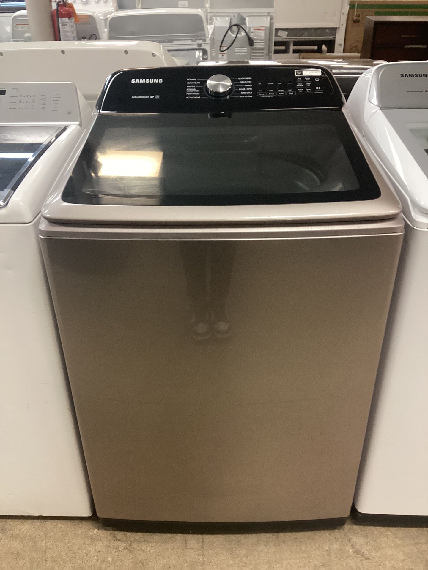 Samsung Smart 5.2 cu.ft. Top Load Washer With Active Wash