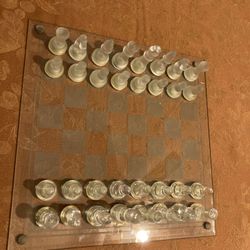 Chess Set Glass
