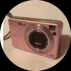 Sony Rare Pink Cybershot Camera 