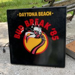 Lighted Bud Break Daytona Bar Mirror $40