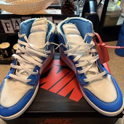 Off White Air Jordan 1 Unc size 10.5 