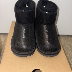 Black Sparkling Ugg Boots