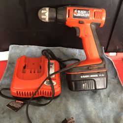 CORDLESS DRILL WITH CHARGER - $25.00