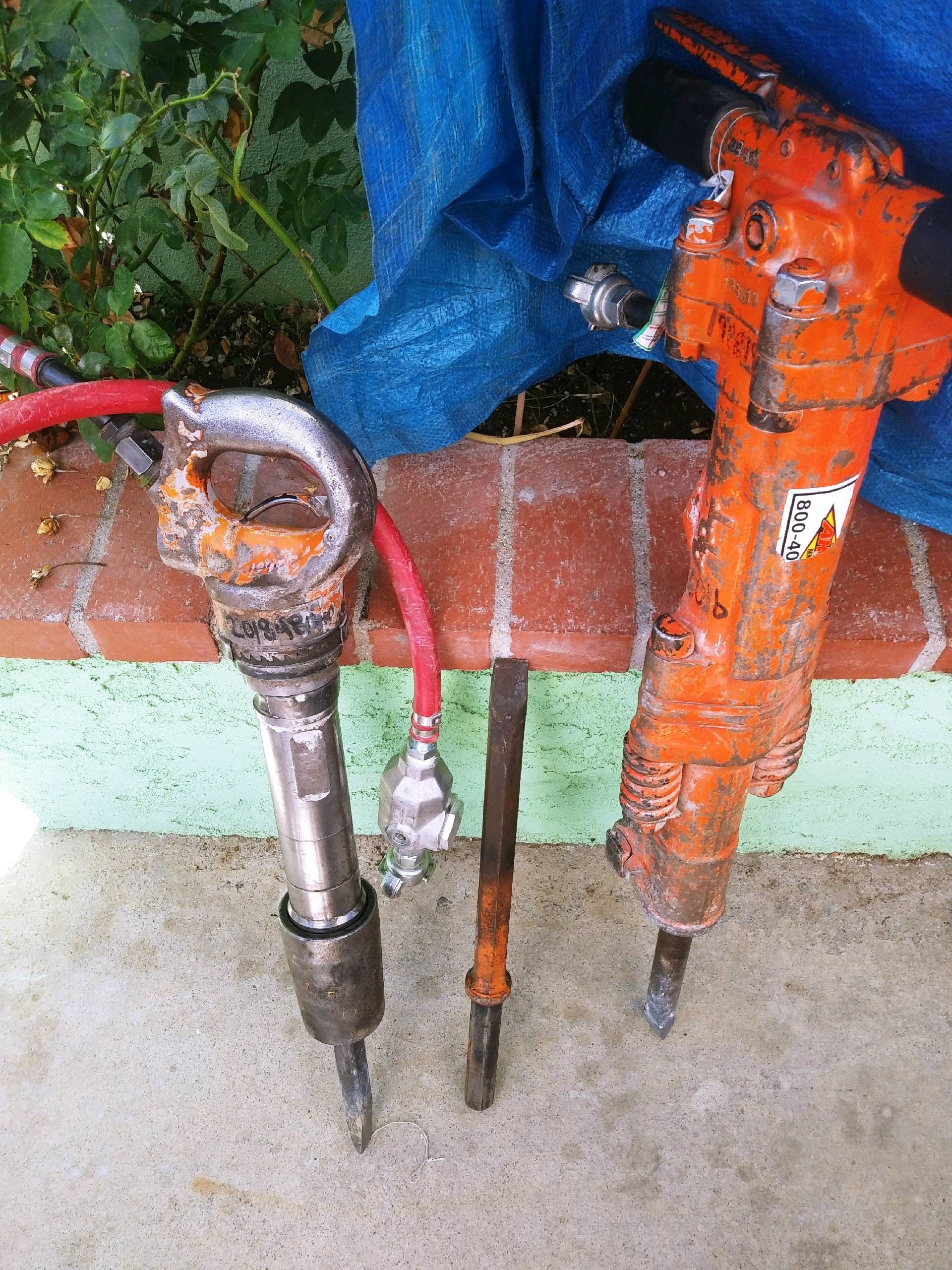90lb jack hammer and rivet buster