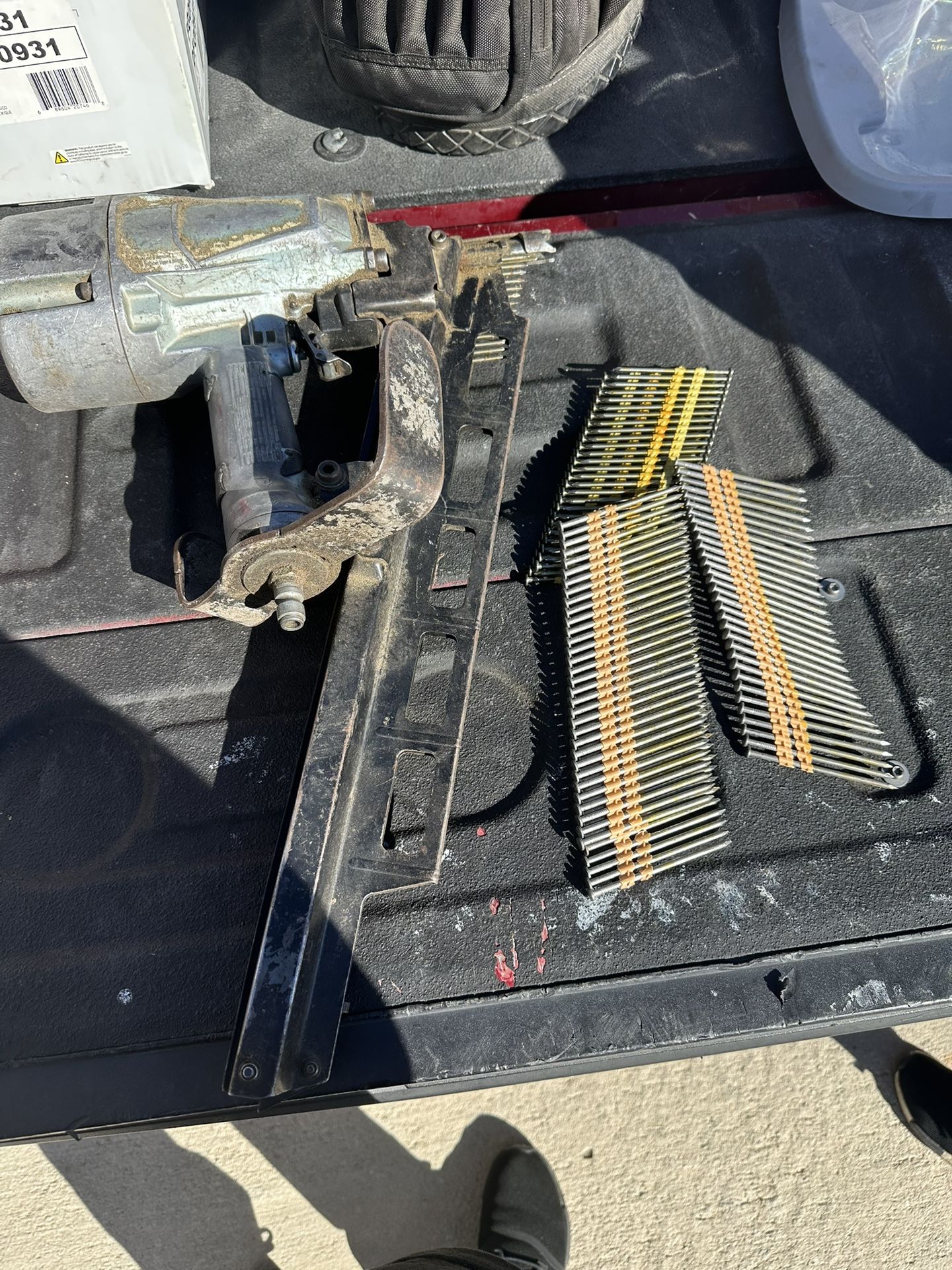 Framing nail gun