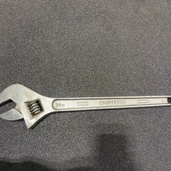Craftsman 16in Adjustable Wrench 