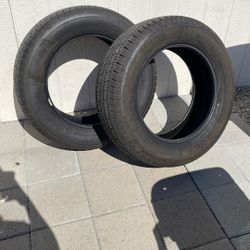 2 Highway Pick Up Truck Tires 