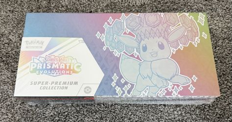 Pokémon TCG: Scarlet & Violet Prismatic Evolutions Super Premium Collection NEW