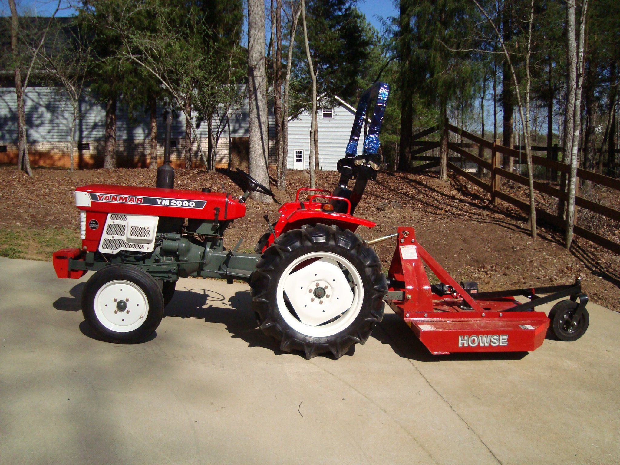 Yanmar Tractor Includes All Attachments