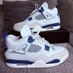 Jordan 4 Retro Military Blue Size 11 Used 