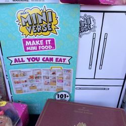 Brand New Miniverse Mini Food $25