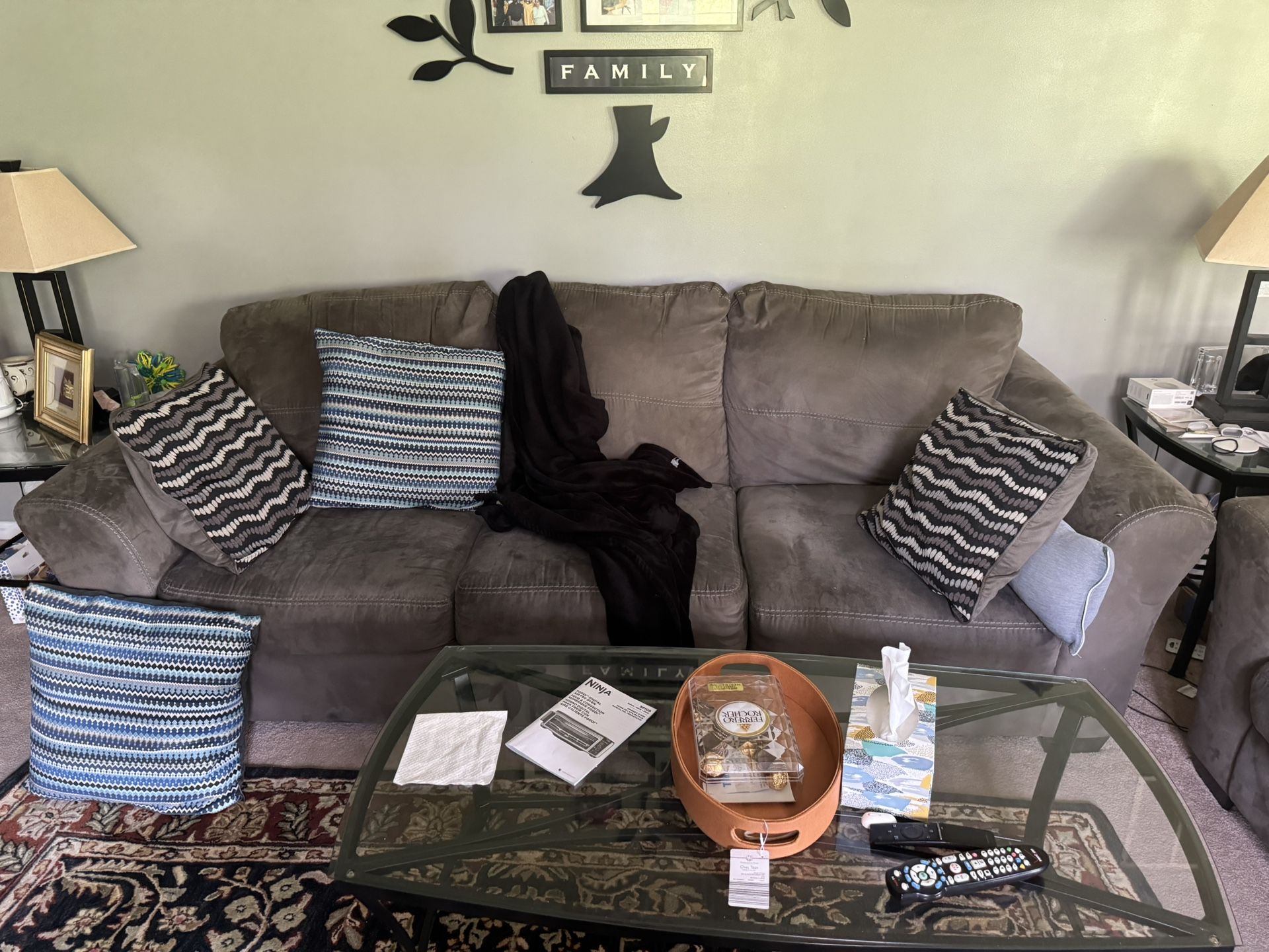 Grey Sofa