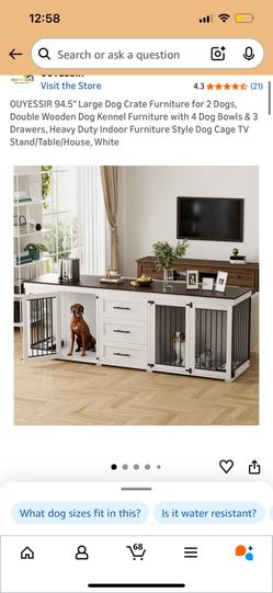 PENDING Duel Dog Kennel | Price Realistically Neg
