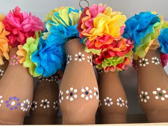Vases Mexican party