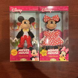 Disney Classic Mickey & Minnie Porcelain Doll