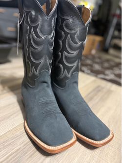 Leather boots