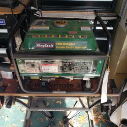 King craft 2000 Watt 98cc Generator.   Never Used