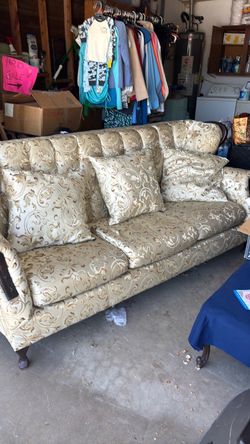 Three pieces of sofas
