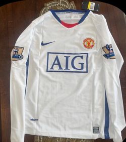 Manchester United Nike RONALDO Away Long Sleeve Jersey