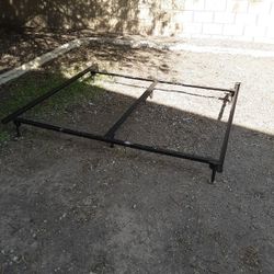 Regular King Or California King Size Metal Bed Frames Rails $40 Each Or With Double Brackets To Attach Headboard And Footboard $50 See All Photos 