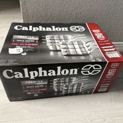 Calphalon Premier Stainless Steel 10 piece set