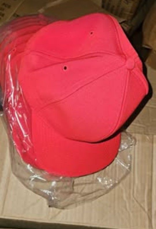 Red, White and Grey Snapback Hats