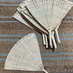 Woven Fans (Wedding, Birthday, Baby Shower) 