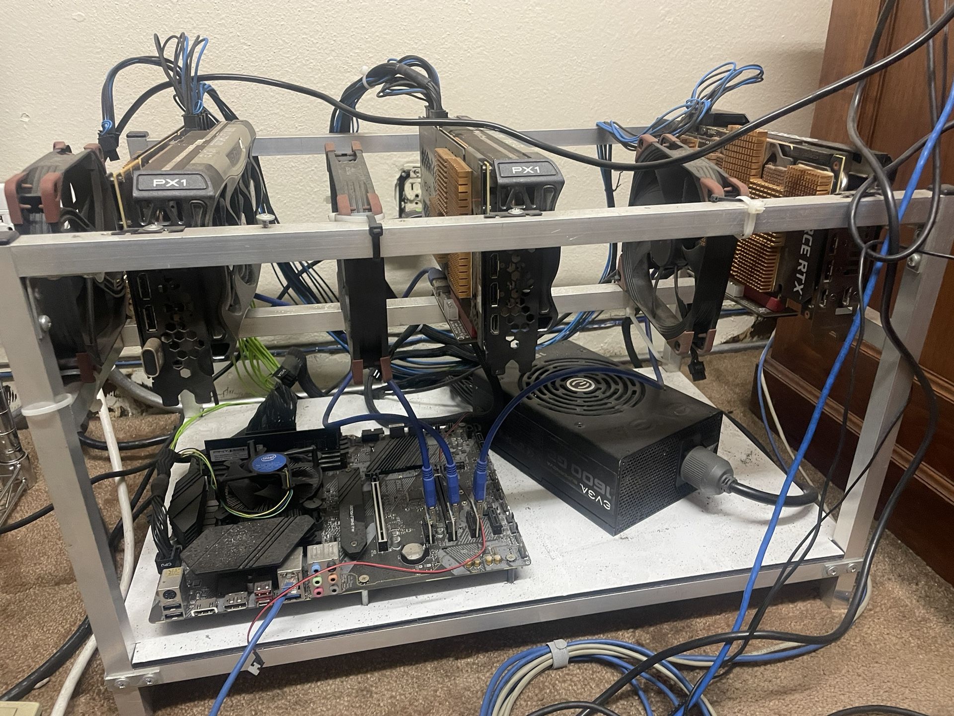 EVGA Bitcoin Mining Rig, Gaming Cards Computers & Accessories