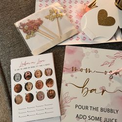 Baby Shower Favors and Games 