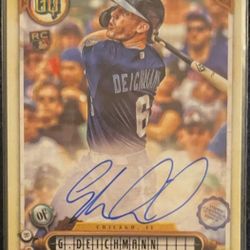 2022 Topps Gypsy Queen #GQA-GD GREG DEICHMANN Chicago Cubs ROOKIE AUTO AUTOGRAPH 